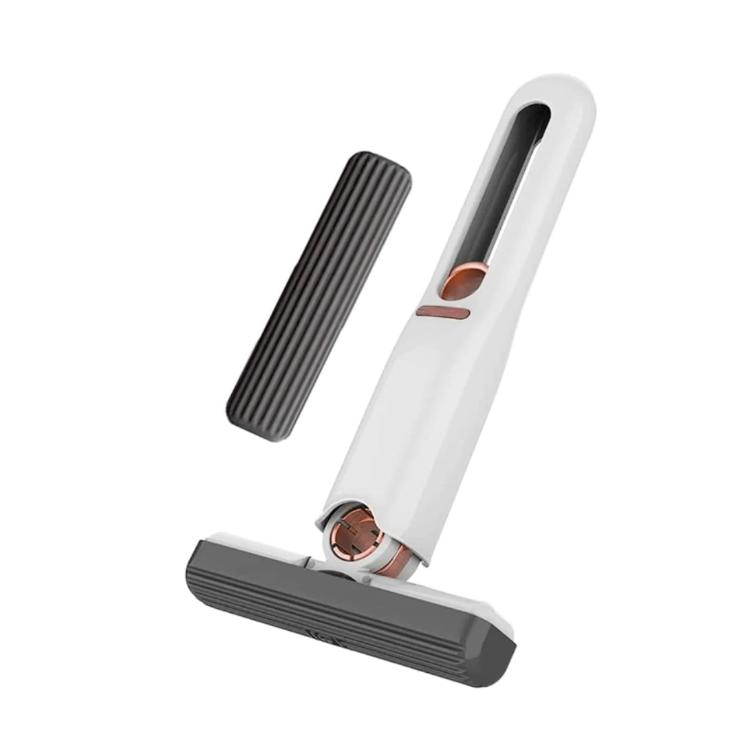 HeptABrands – Mini Squeeze Mop | Slimme Mop Voor Kleine Ruimtes