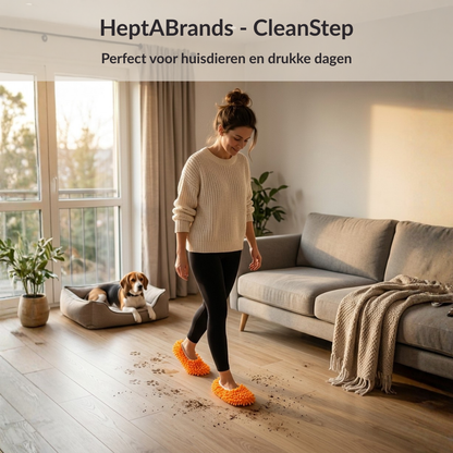 HeptaBrands - CleanStep | Dweil Schoenen, Schoonmaken Zonder Bukken